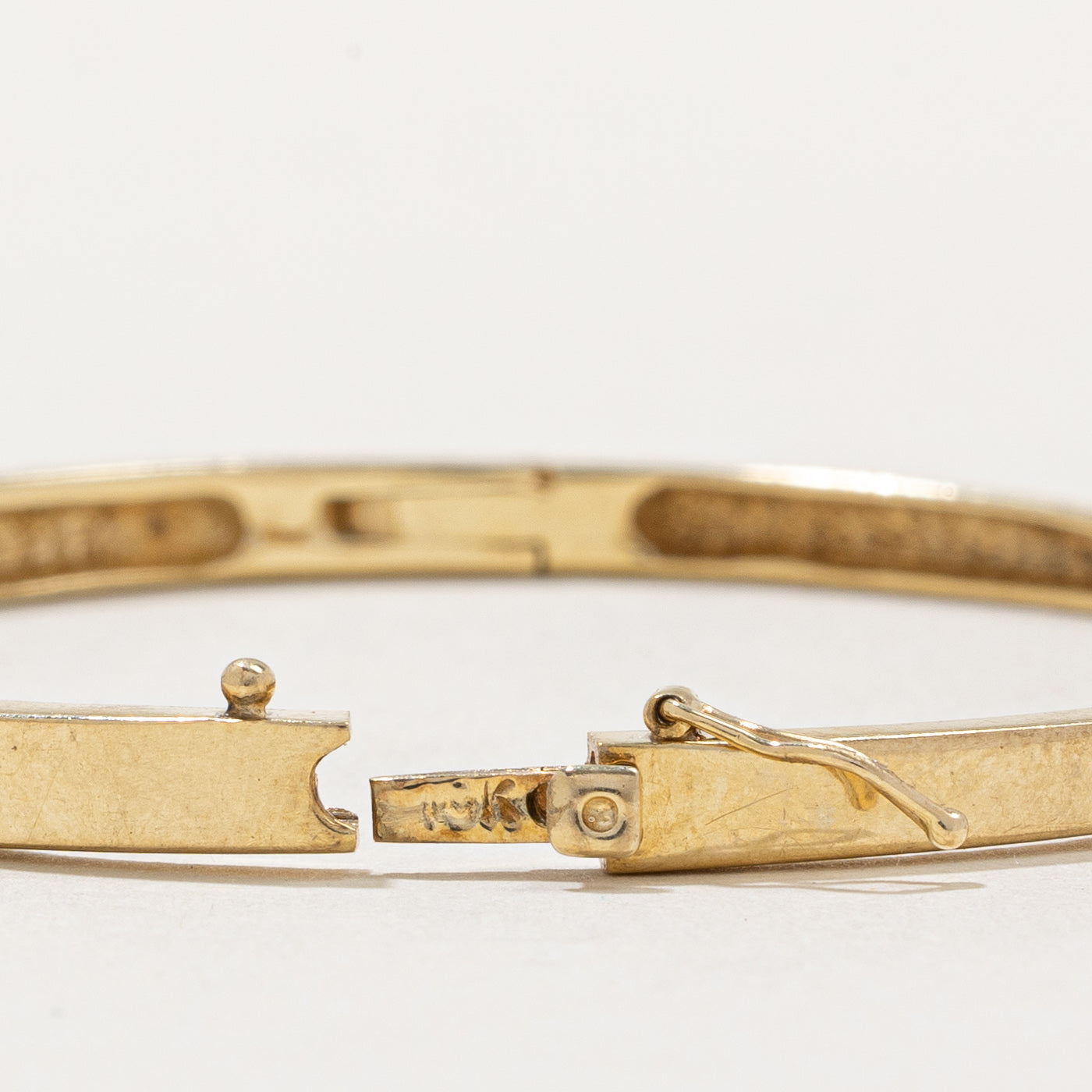 Bracelet jonc double rangée de diamants | 0,50 ct | 8" |