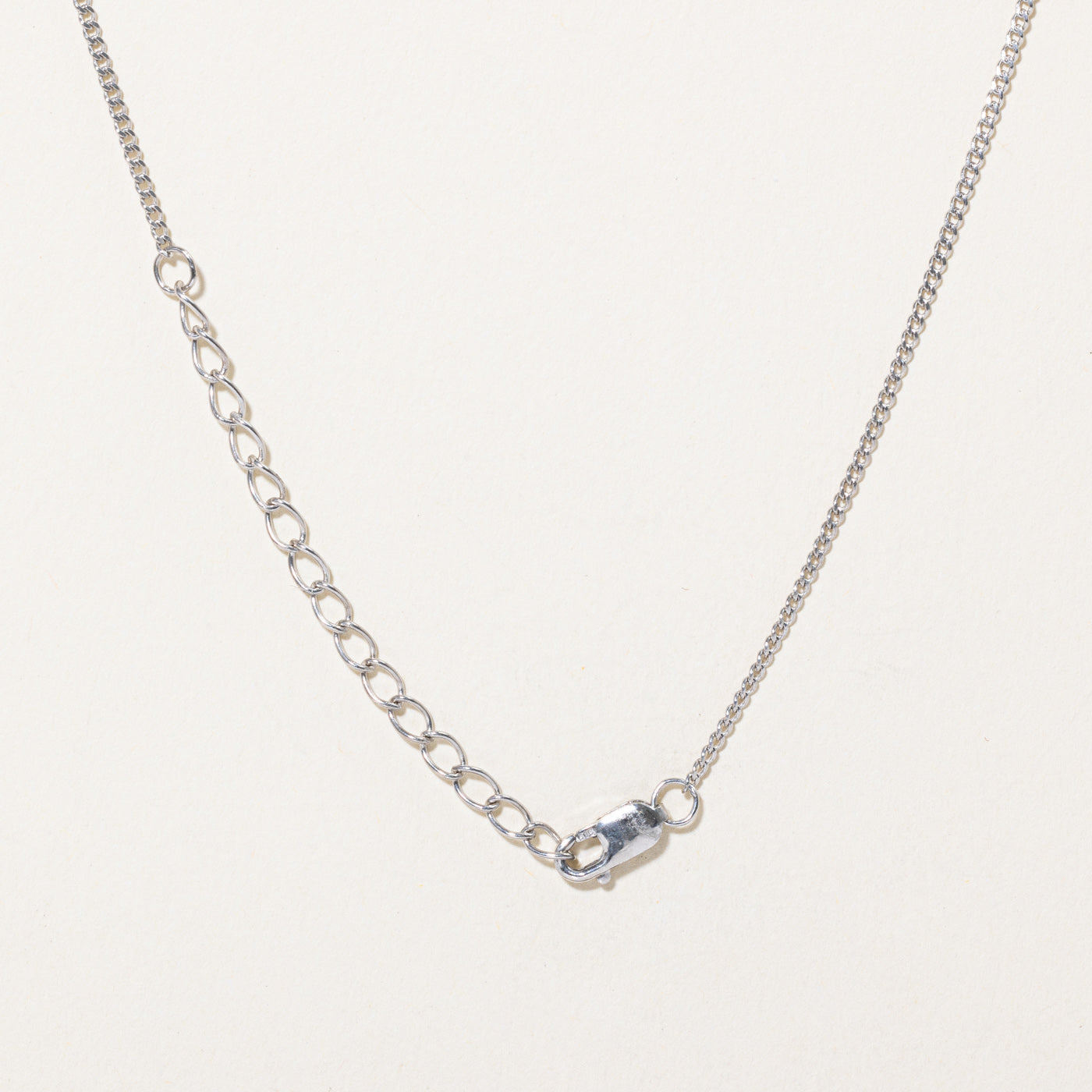 Bezel Set Sapphire & Diamond Pendant Necklace | 0.43ct, 0.12ctw | 18" |