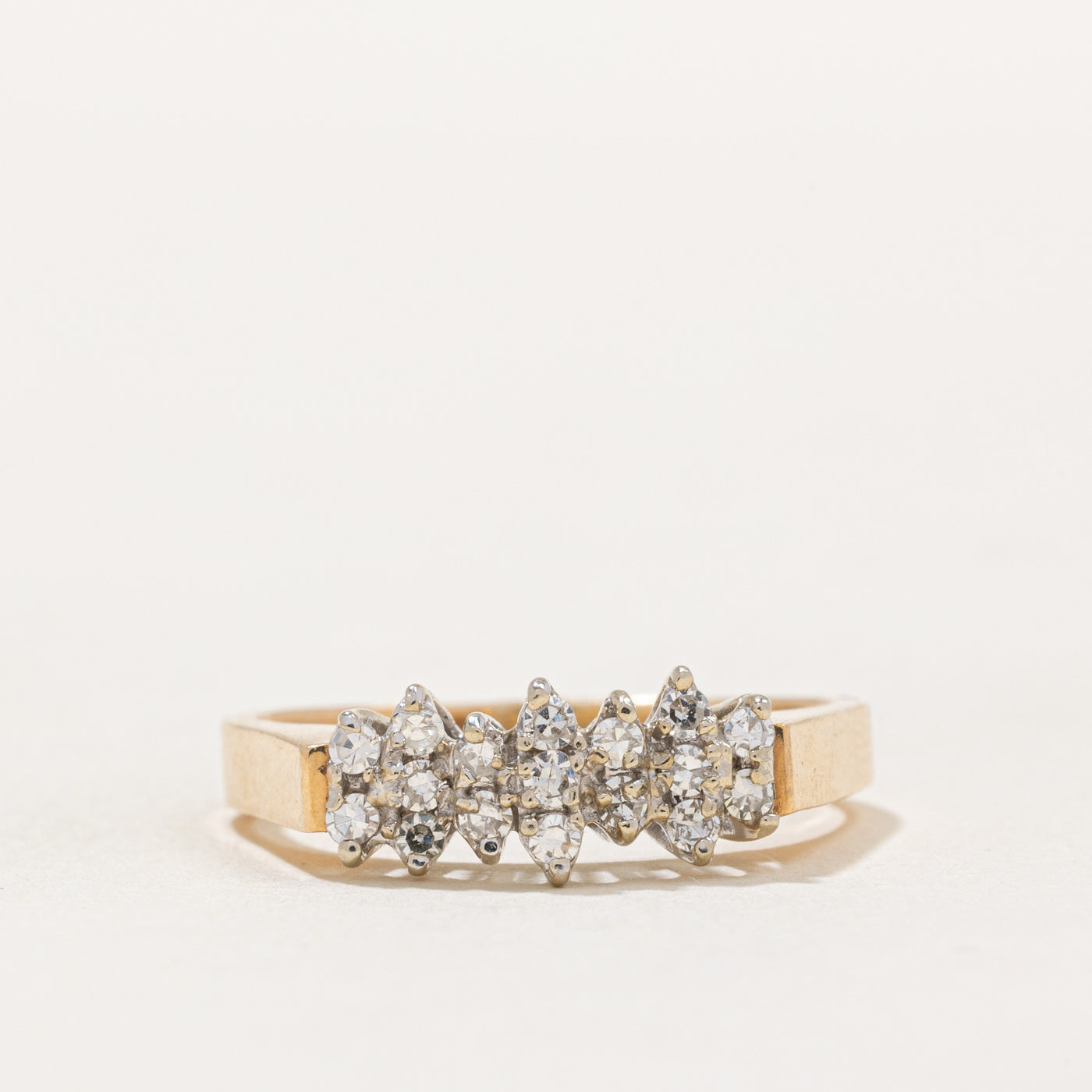 Diamond Cluster Ring | 0.26ctw | SZ 8 |