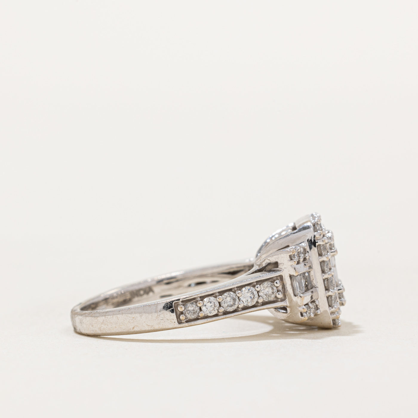 Multi Cut Diamond Cluster Ring | 1.00ctw | SZ 7.25 |