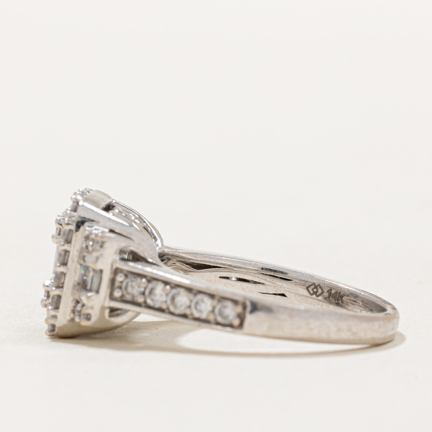 Multi Cut Diamond Cluster Ring | 1.00ctw | SZ 7.25 |