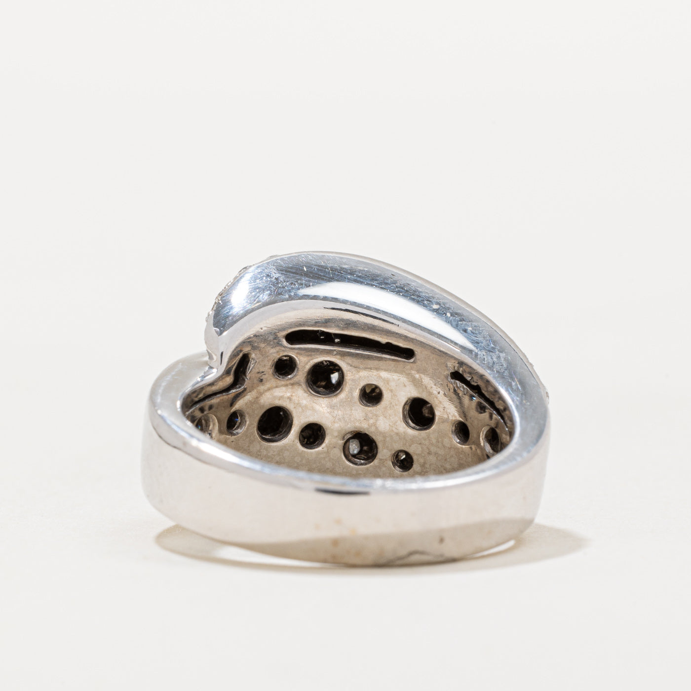 Pave Set Diamond Ring | 0.93ctw | SZ 5.25 |