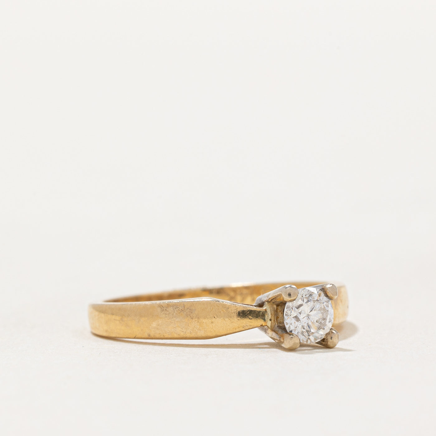 High Set Solitaire Diamond Ring | 0.25ct | SZ 6 |