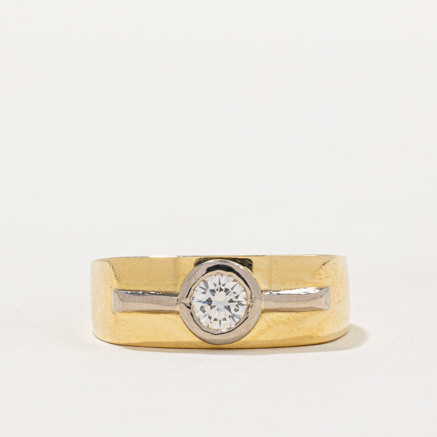 Bezel Set Diamond Ring | 0.24ct | SZ 6.5 |