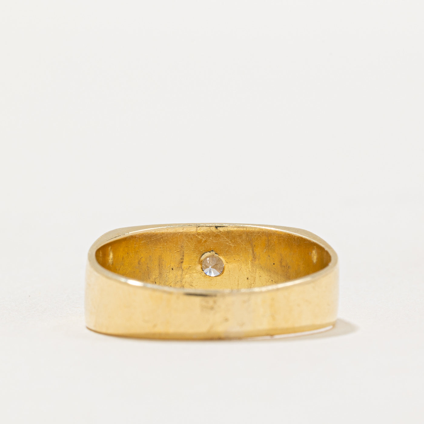 Bezel Set Diamond Ring | 0.24ct | SZ 6.5 |