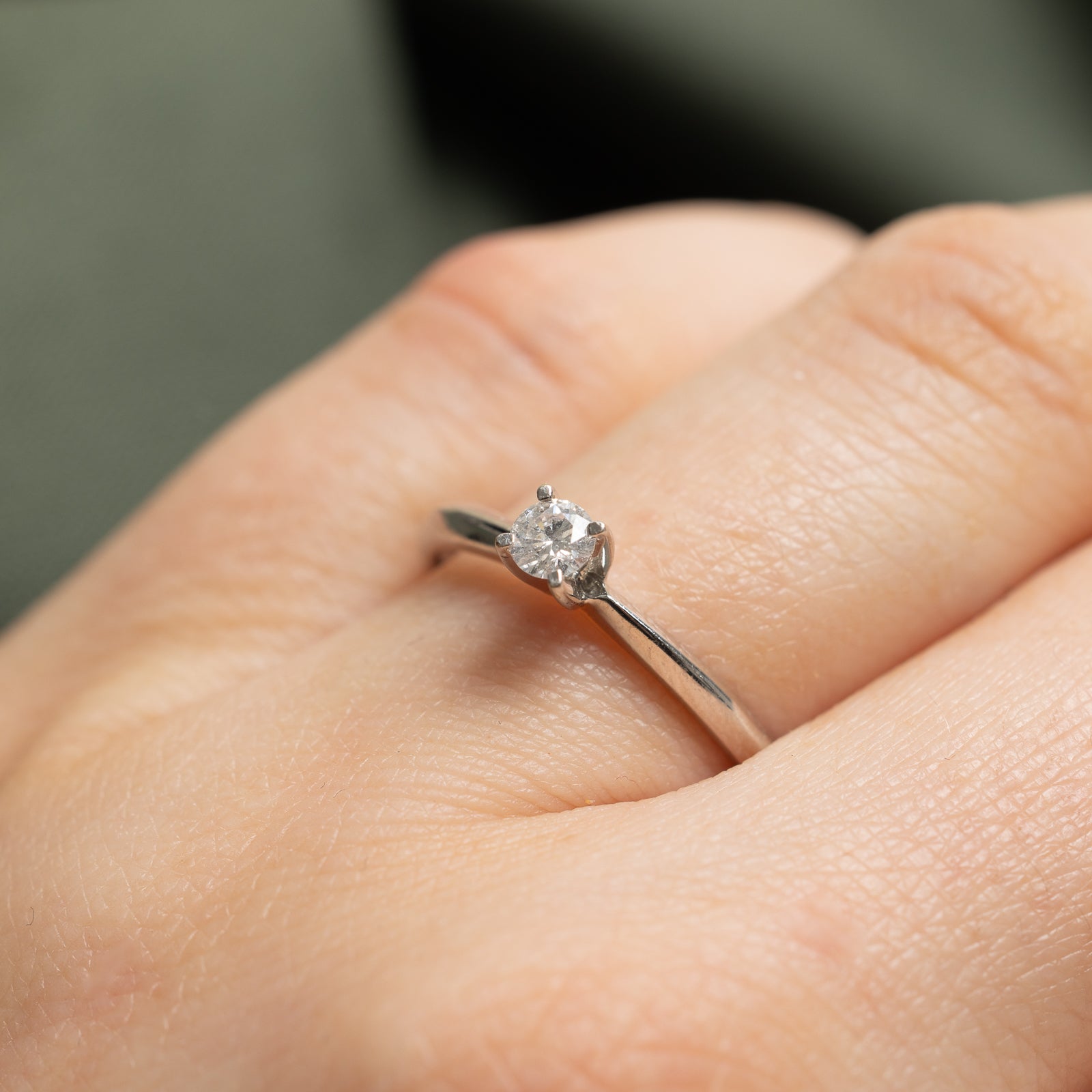 Petite Diamond RIng | 0.15ct | SZ 7.25 |