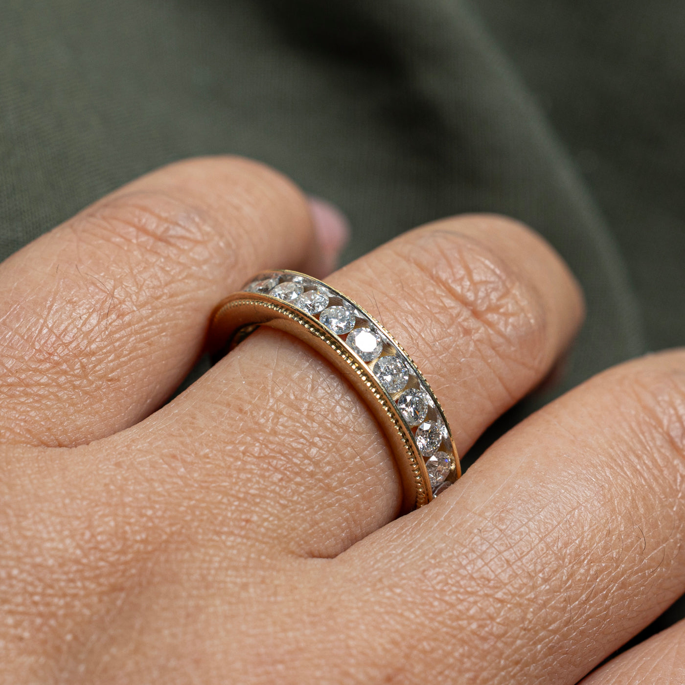 Eternity Channel Set Diamond Ring | 2.13ctw | SZ 9