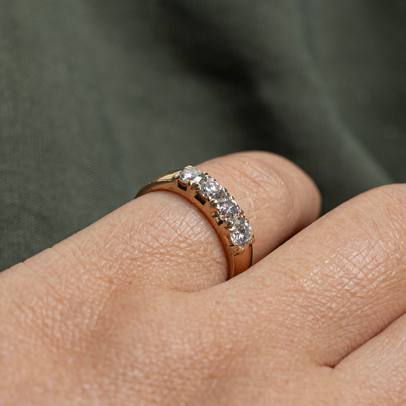 Four Stone Diamond Ring | 0.65ctw | SZ 5