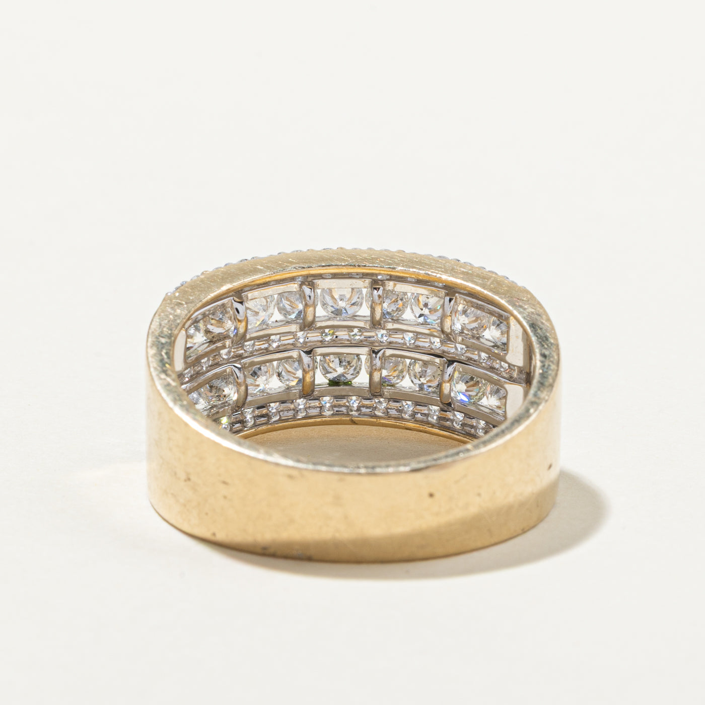 Five Row Diamond Band | 2.39ctw | SZ 12.25