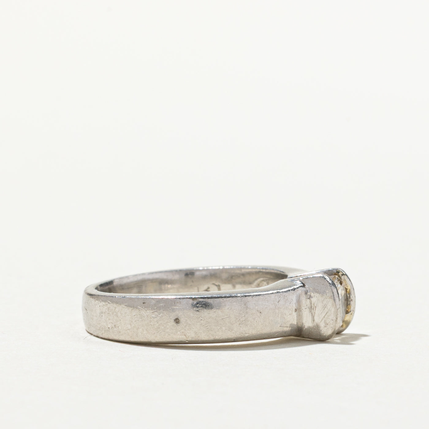 Solitaire Tension Set Diamond Ring | 0.52ct | SZ 6