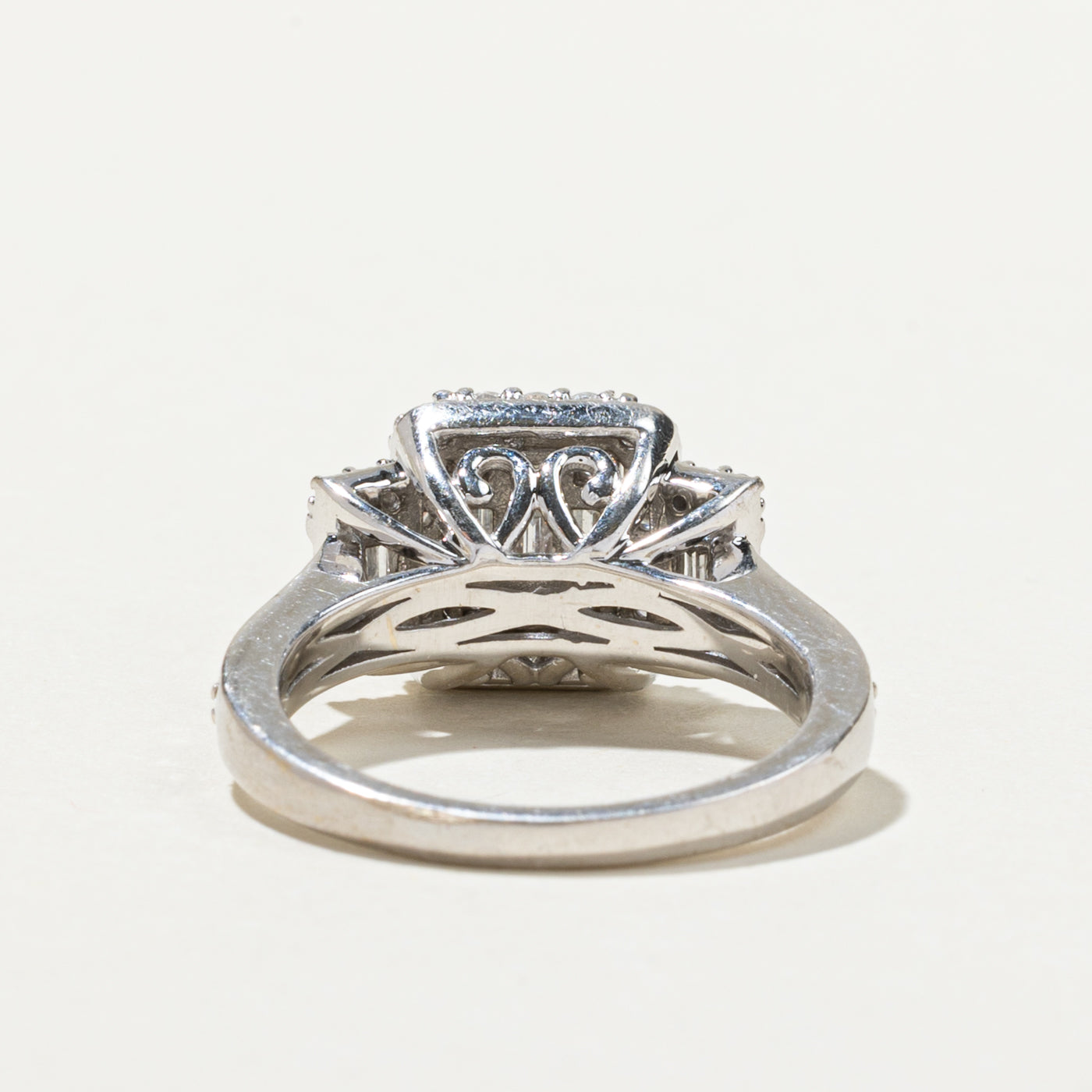 Multi Cut Diamond Cluster Cocktail Ring | 1.53ctw | SZ 7