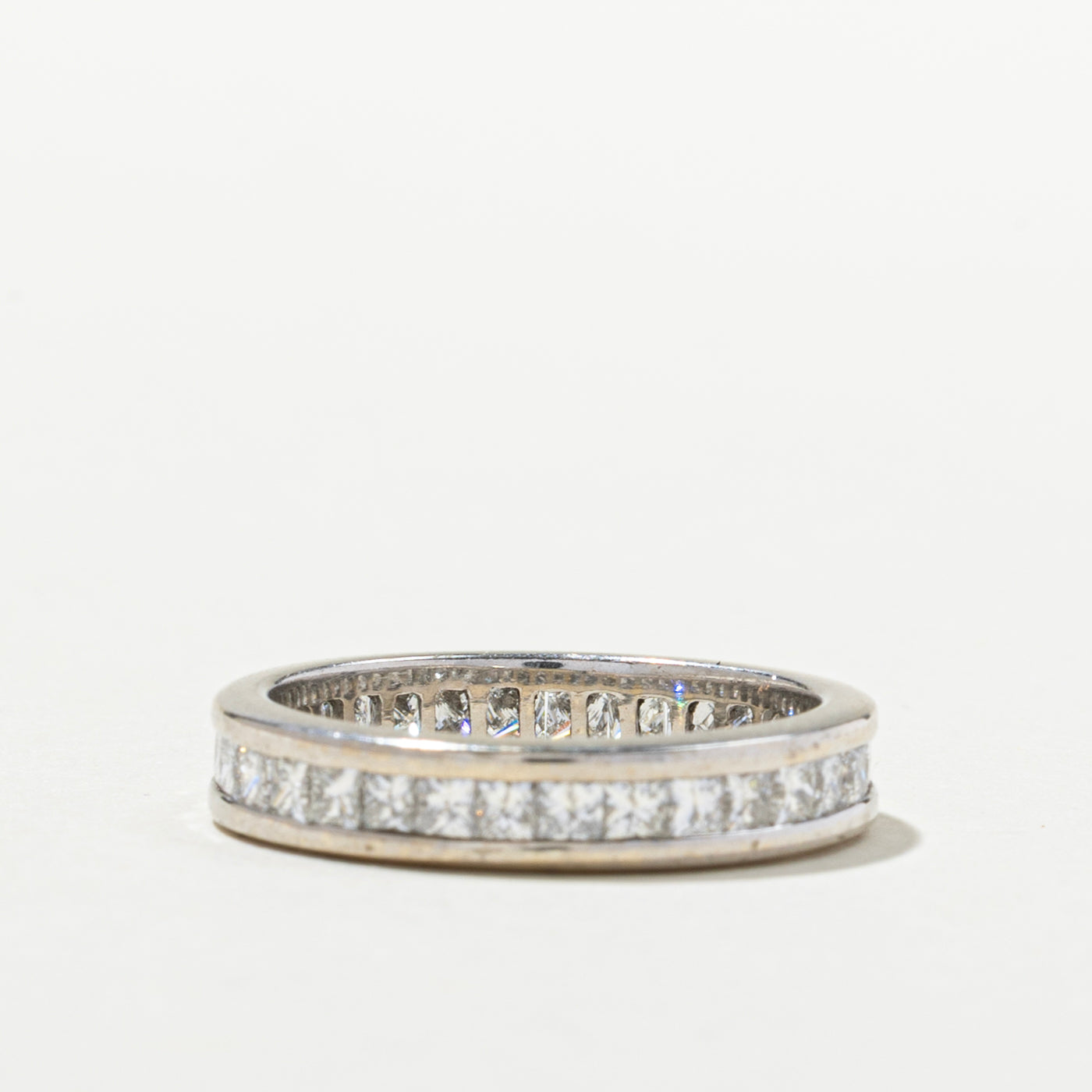 Eternity Princess Cut Diamond Ring | 1.30ctw | SZ 6