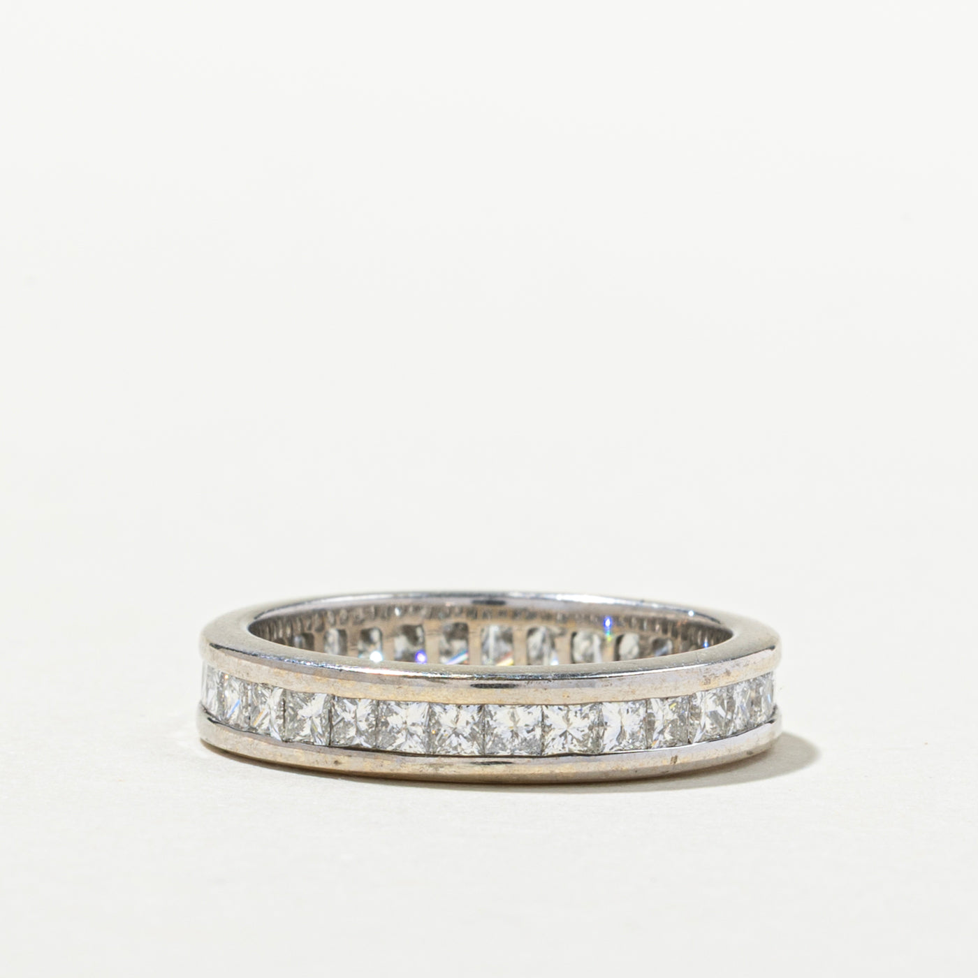 Eternity Princess Cut Diamond Ring | 1.30ctw | SZ 6