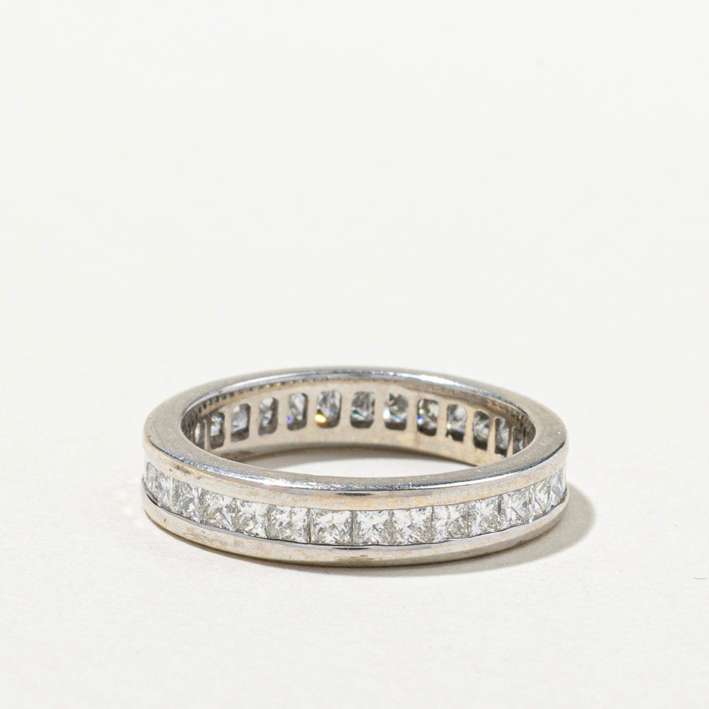 Eternity Princess Cut Diamond Ring | 1.30ctw | SZ 6