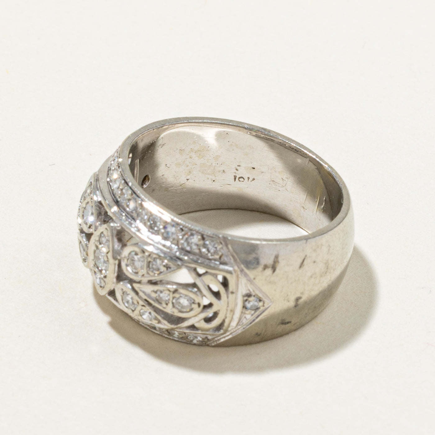 Diamond Openwork Cocktail Ring | 0.26ctw | SZ 5.5