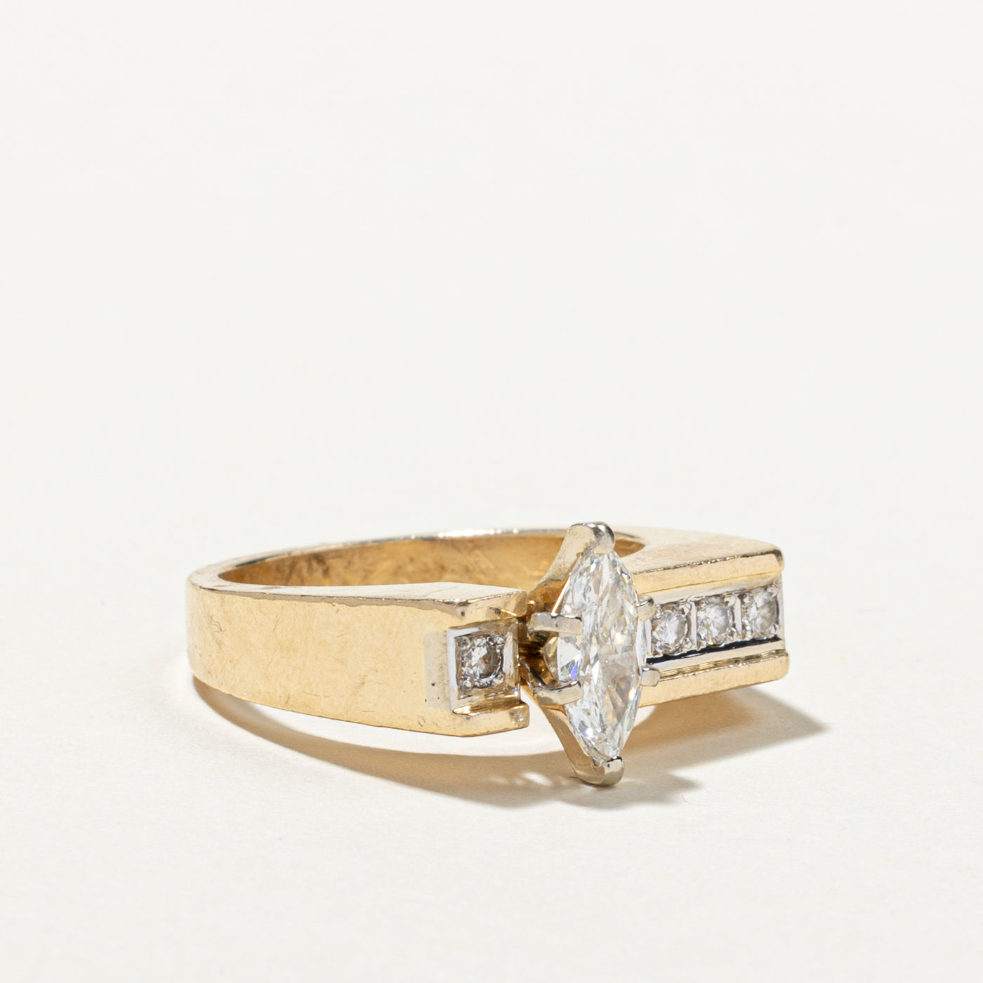 Marquise Cut Diamond Accented Ring | 0.81ctw | SZ 7