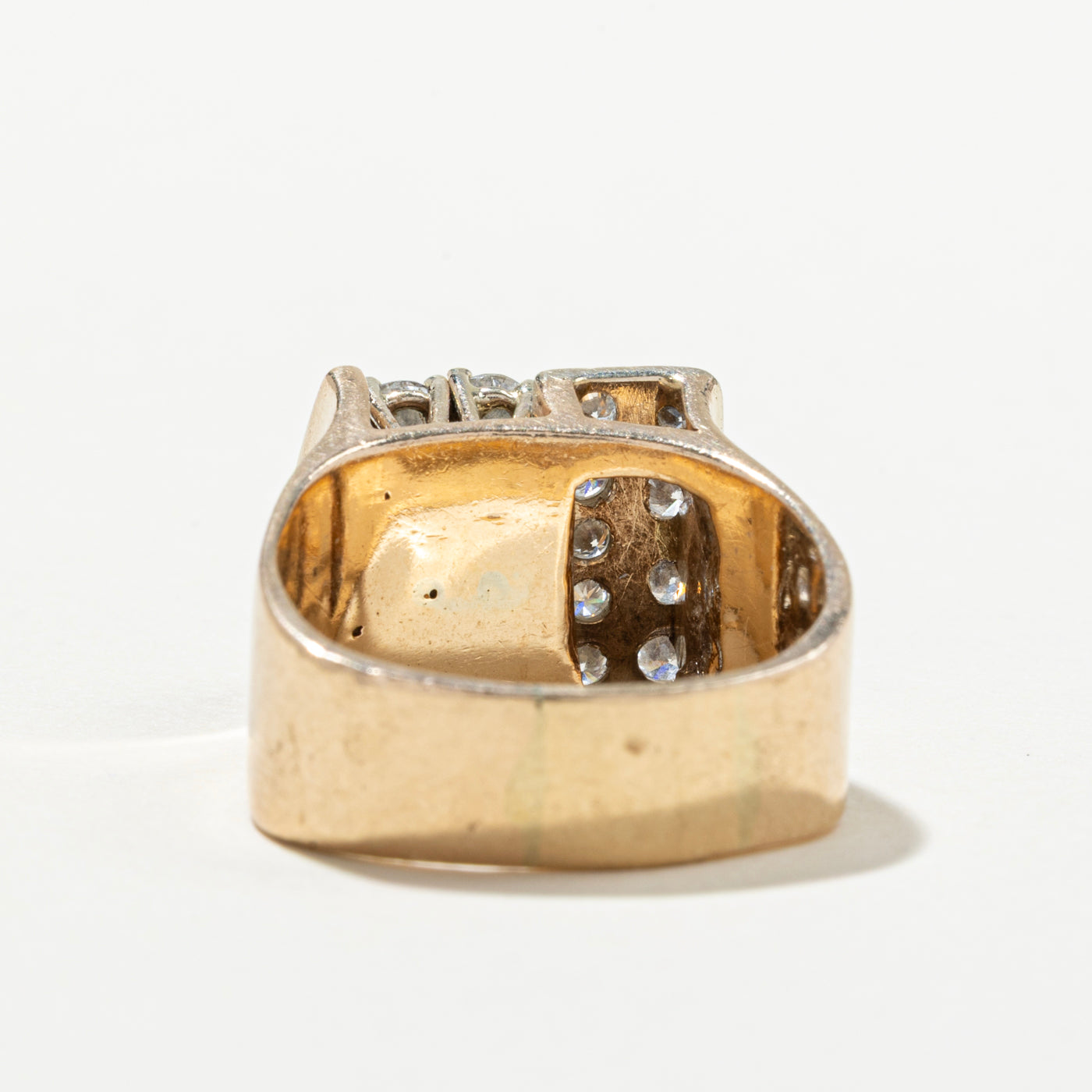 14K Diamond Cluster Cocktail Ring | 1.62ctw | SZ 7.5