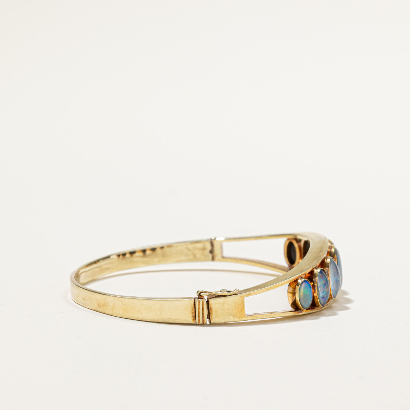 Vintage Opal Cuff Bracelet | 8.50ctw | 6.5"