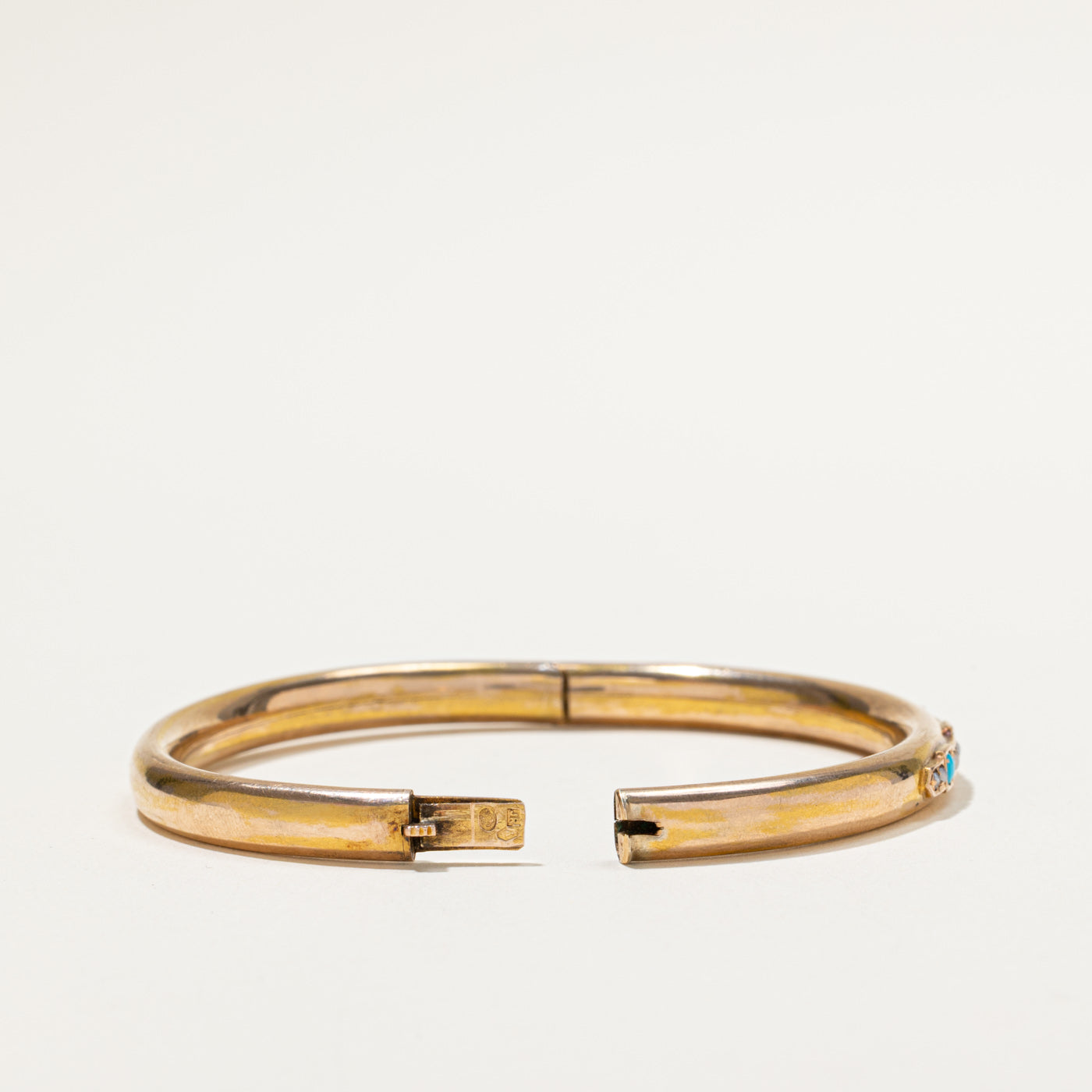 Victorian Pearl Cuff Bracelet | 0.15ctw | 6"