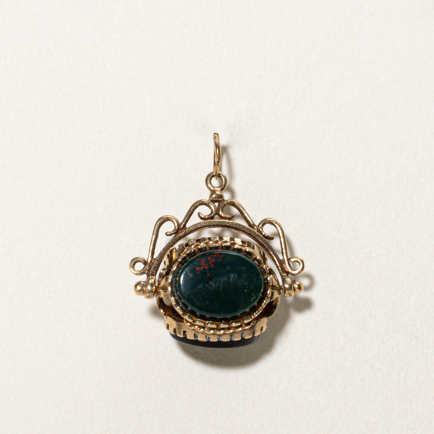 Antique Bloodstone, Carnelian, Onyx Pendant | 3.00ctw