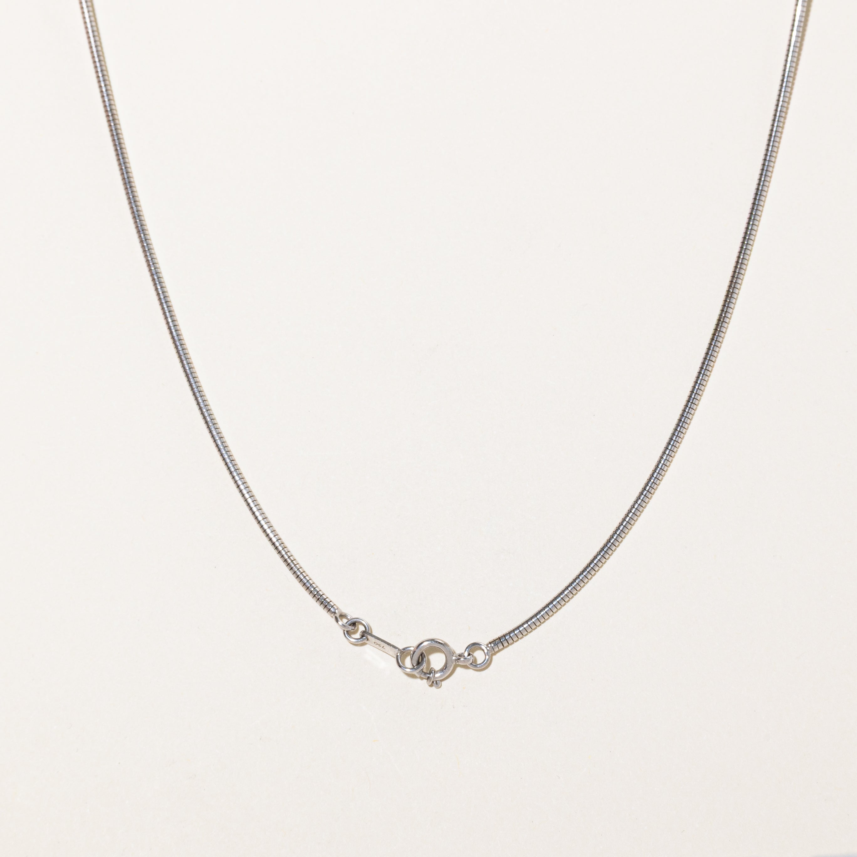'Cavelti' & 'Birks' Vintage 18k Pave Set Diamond Pendant Necklace | 0.60ctw | 17"