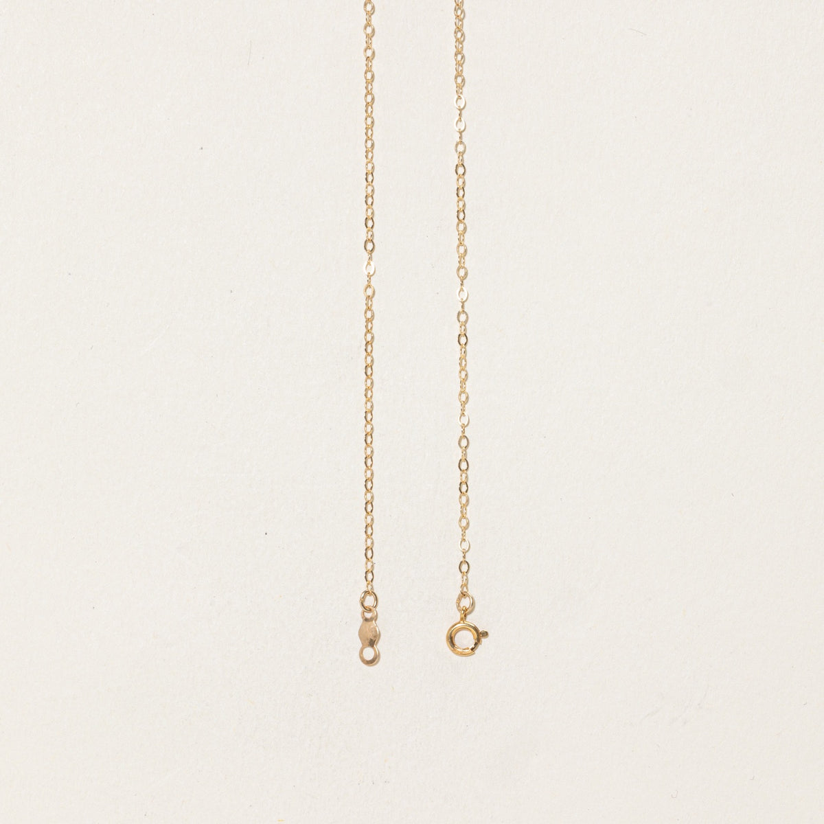 14k Two Tone Diamond Satellite Butterfly Pendant Necklace | 15"