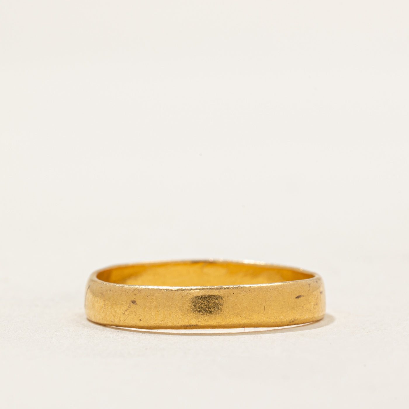 1959 Birmingham 22k Yellow Gold Wedding Band | 3.25mm | SZ 6.75