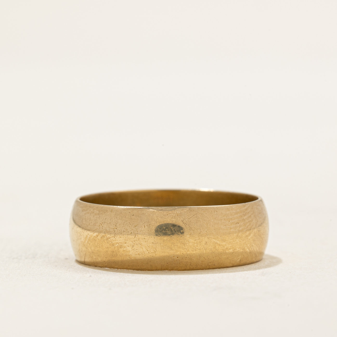 London 18k Yellow Gold Wedding Band | 6.20mm | SZ 8