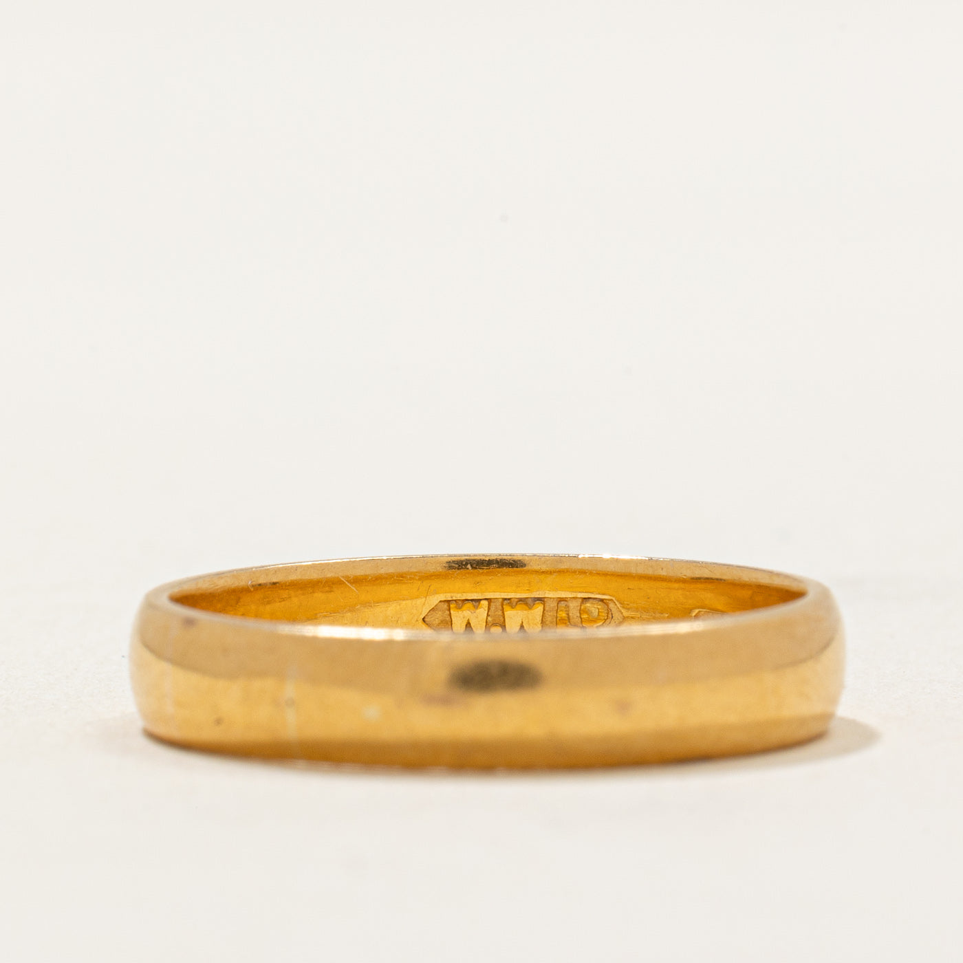 1908 London 22k Yellow Gold Wedding Band | 3.90mm | SZ 8.75