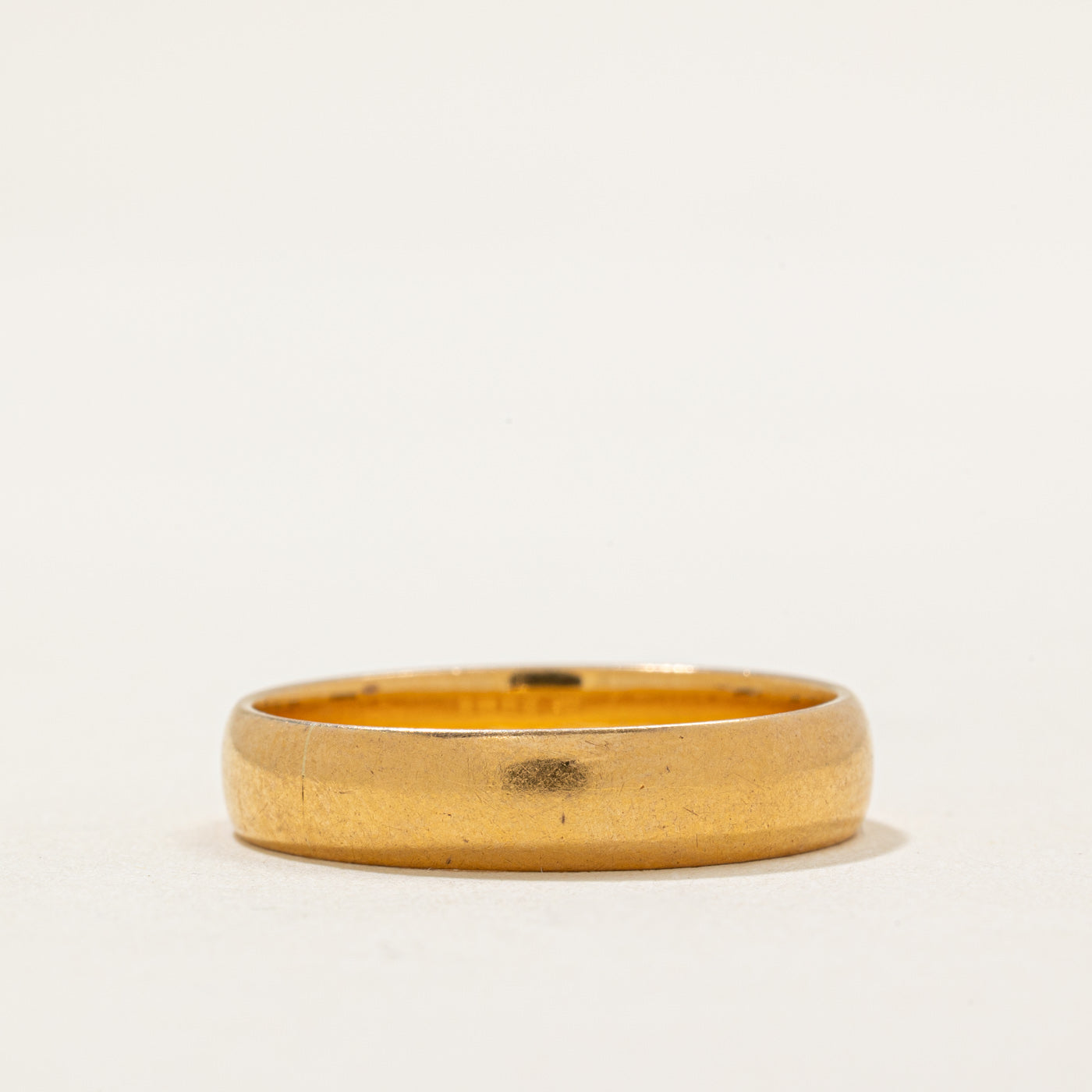 Alliance 1911 London en or jaune 22 carats | 4,60 mm | Taille 10,25