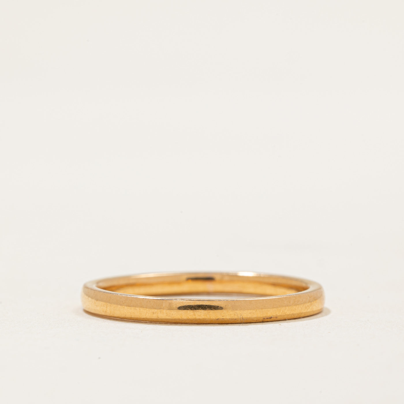 1936 London 22K Yellow Gold Wedding Band | 2.05mm | SZ 8.25