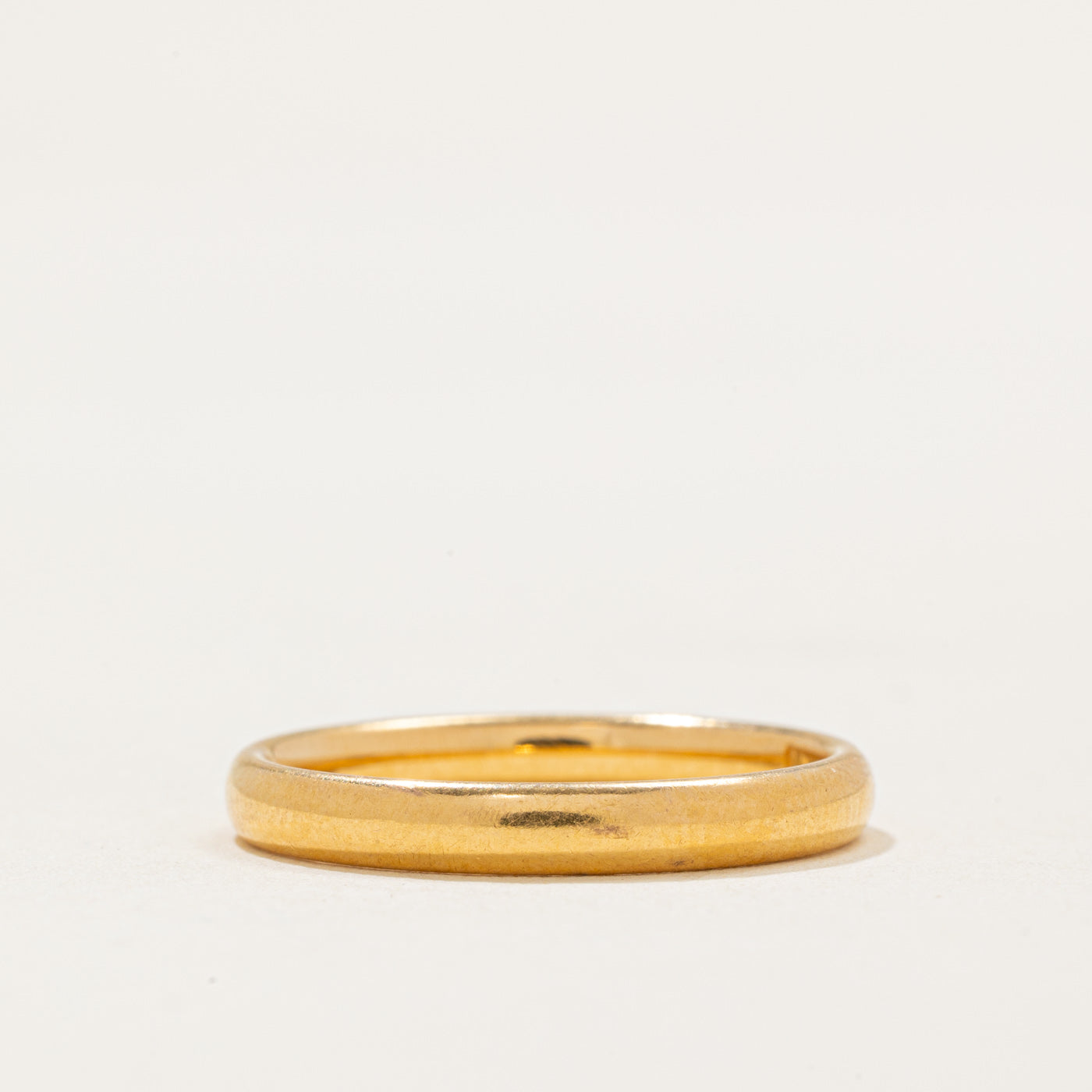 Alliance en or jaune 22 carats, Londres 1940 | 2,65 mm | Taille 5,75