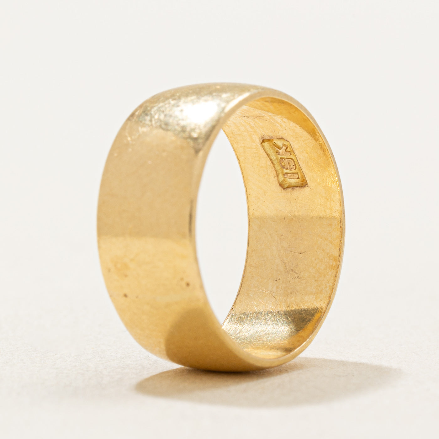 18K Yellow Gold Band | 7.00mm | SZ 4.5