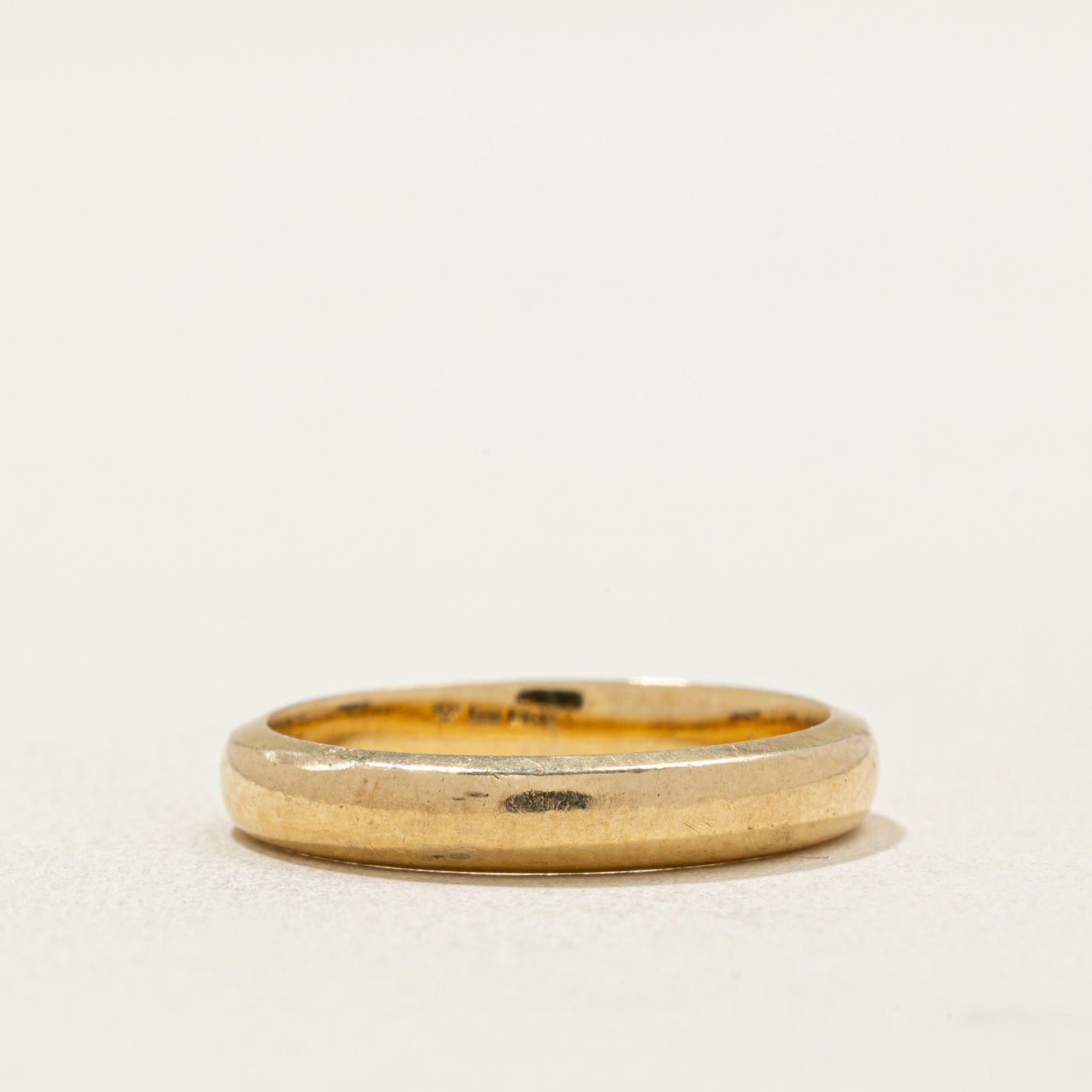 18k Yellow Gold Wedding Band | 3.30mm | SZ 6