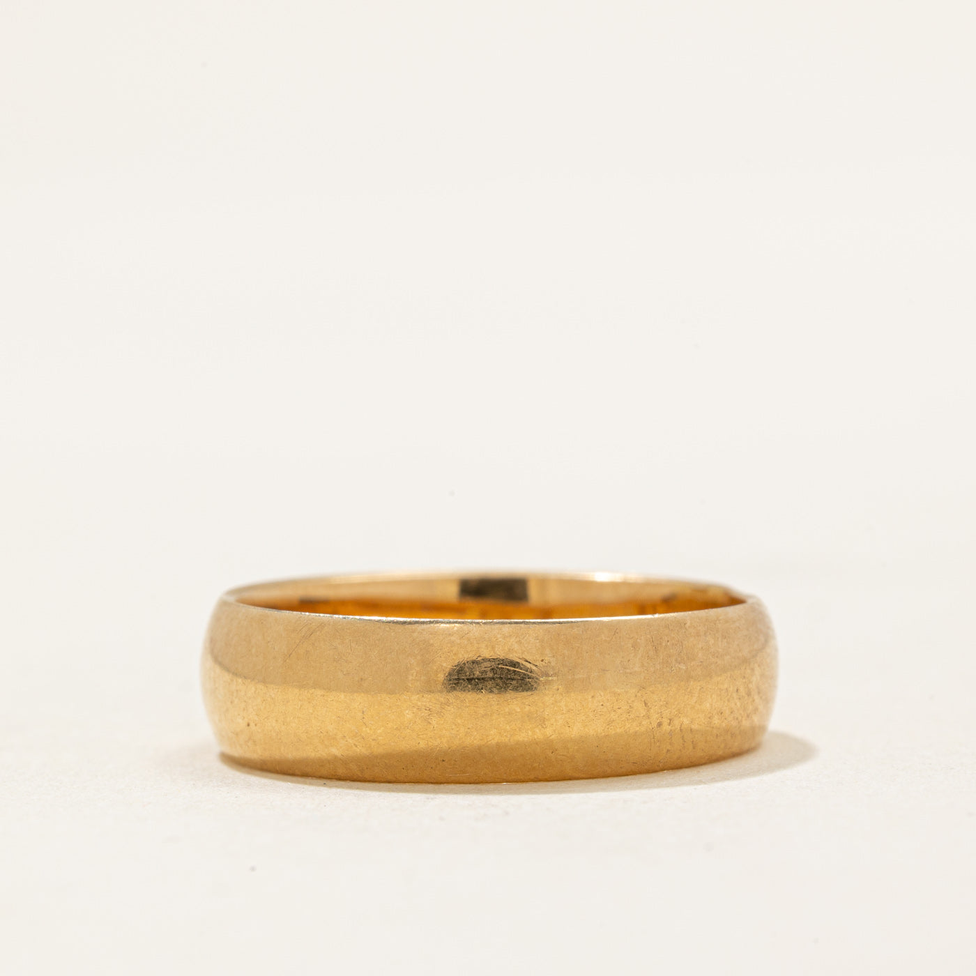 1911 Birmingham 18k Yellow Gold Wedding Band | 4.95mm | SZ 6.75