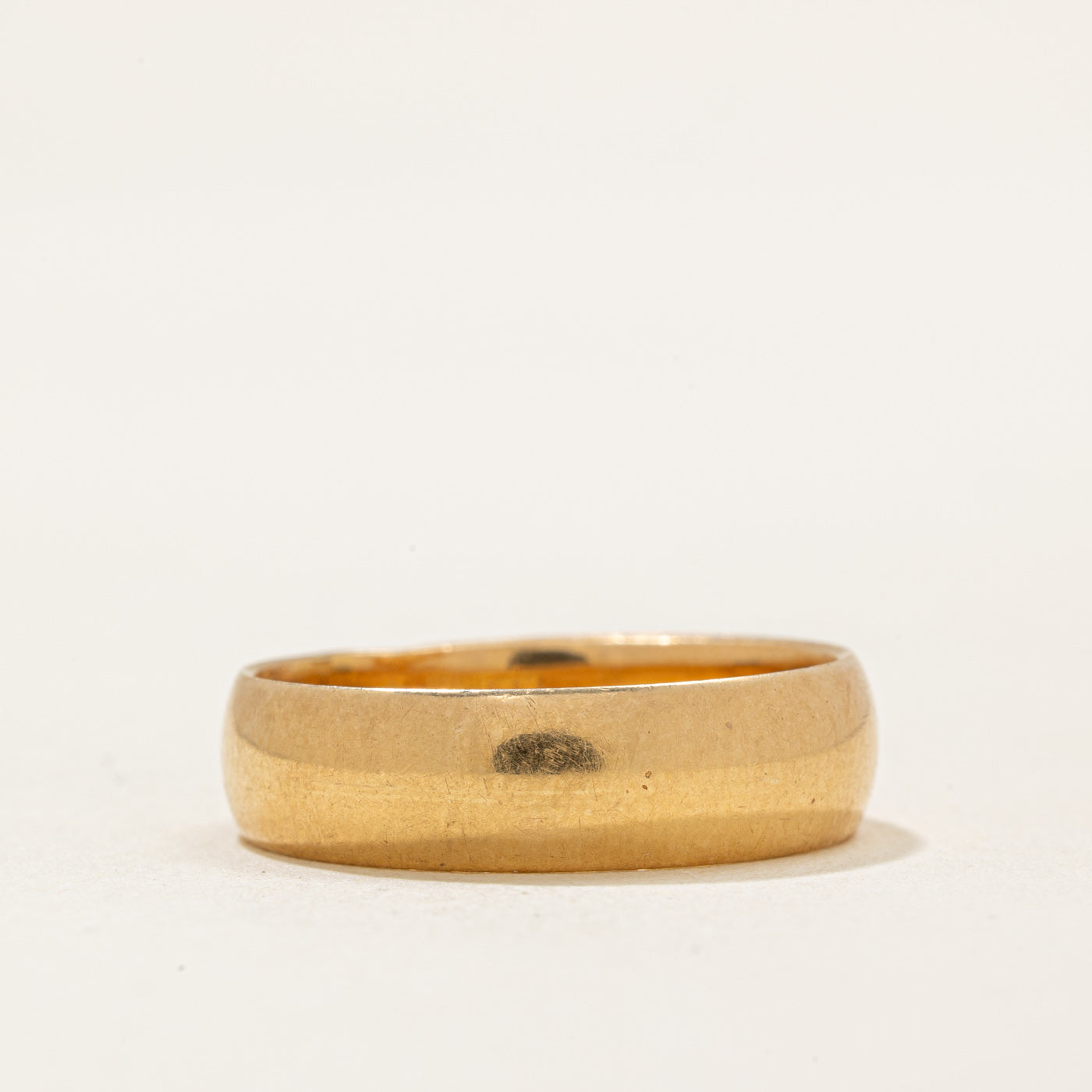 1911 Birmingham 18k Yellow Gold Wedding Band | 4.95mm | SZ 6.75