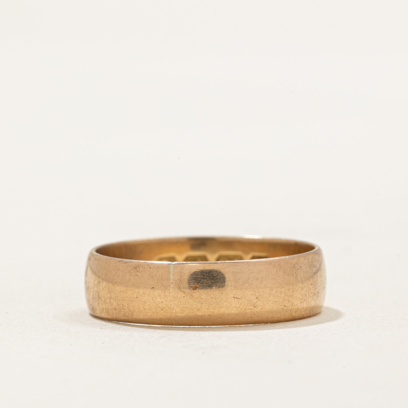 1915 Birmingham 18k Yellow Gold Wedding Band | SZ 5.5