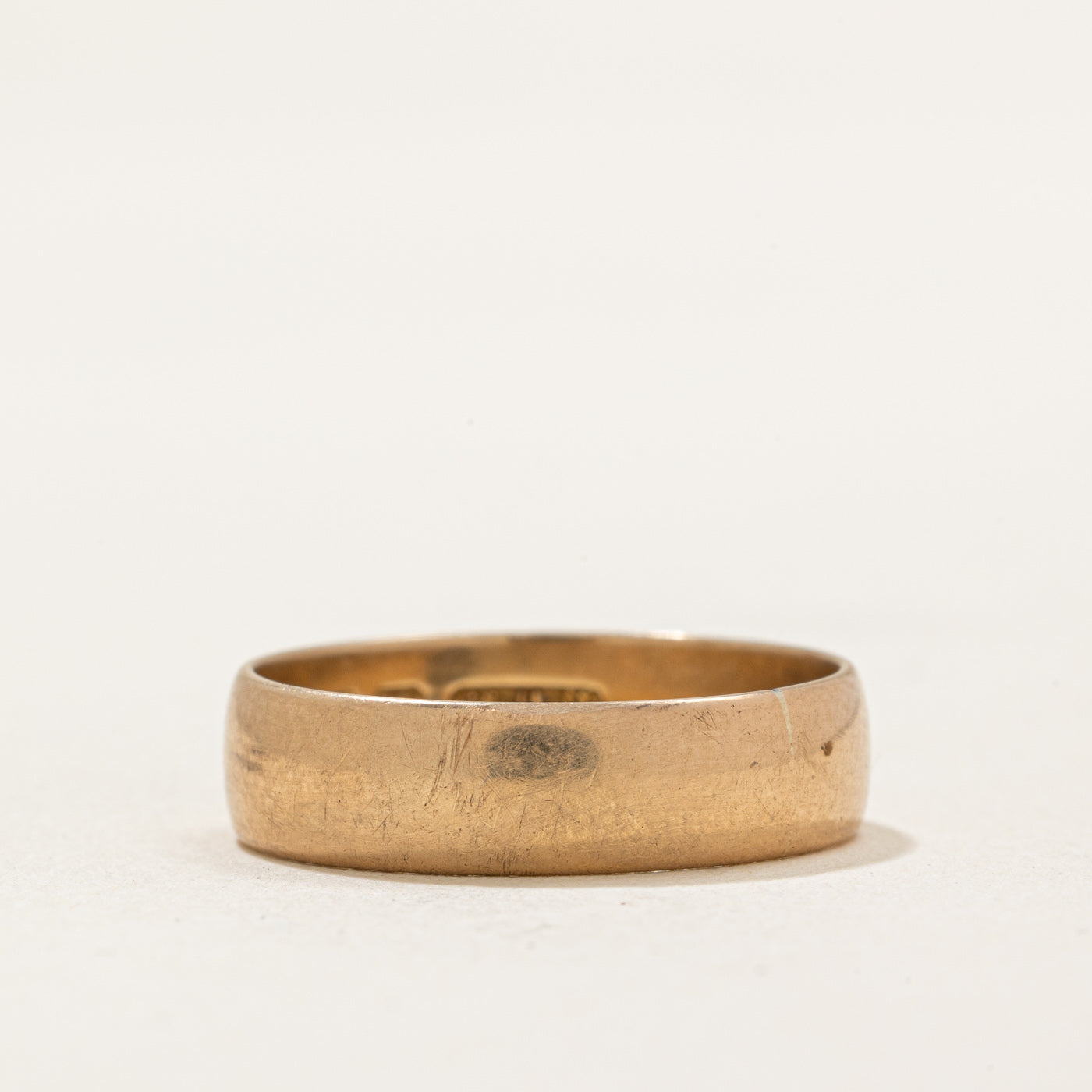1915 Birmingham 18k Yellow Gold Wedding Band | SZ 5.5