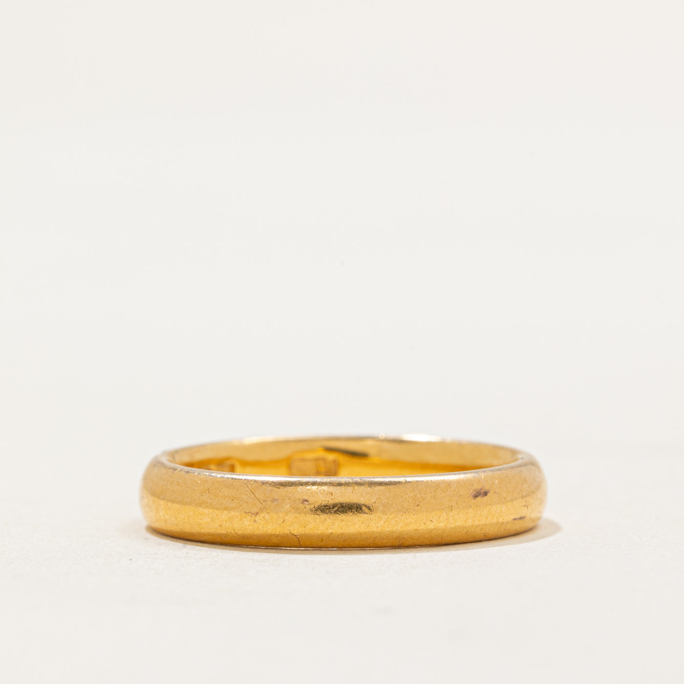 1927 Birmingham 22k Yellow Gold Wedding Band | 3.35mm | SZ 6