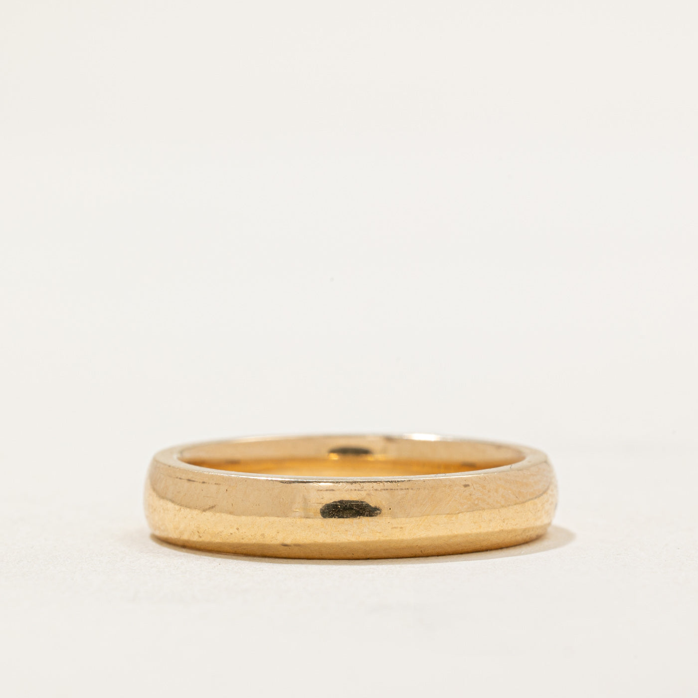 1927 Birmingham 18k Yellow Gold Wedding Band | 3.90mm | SZ 7