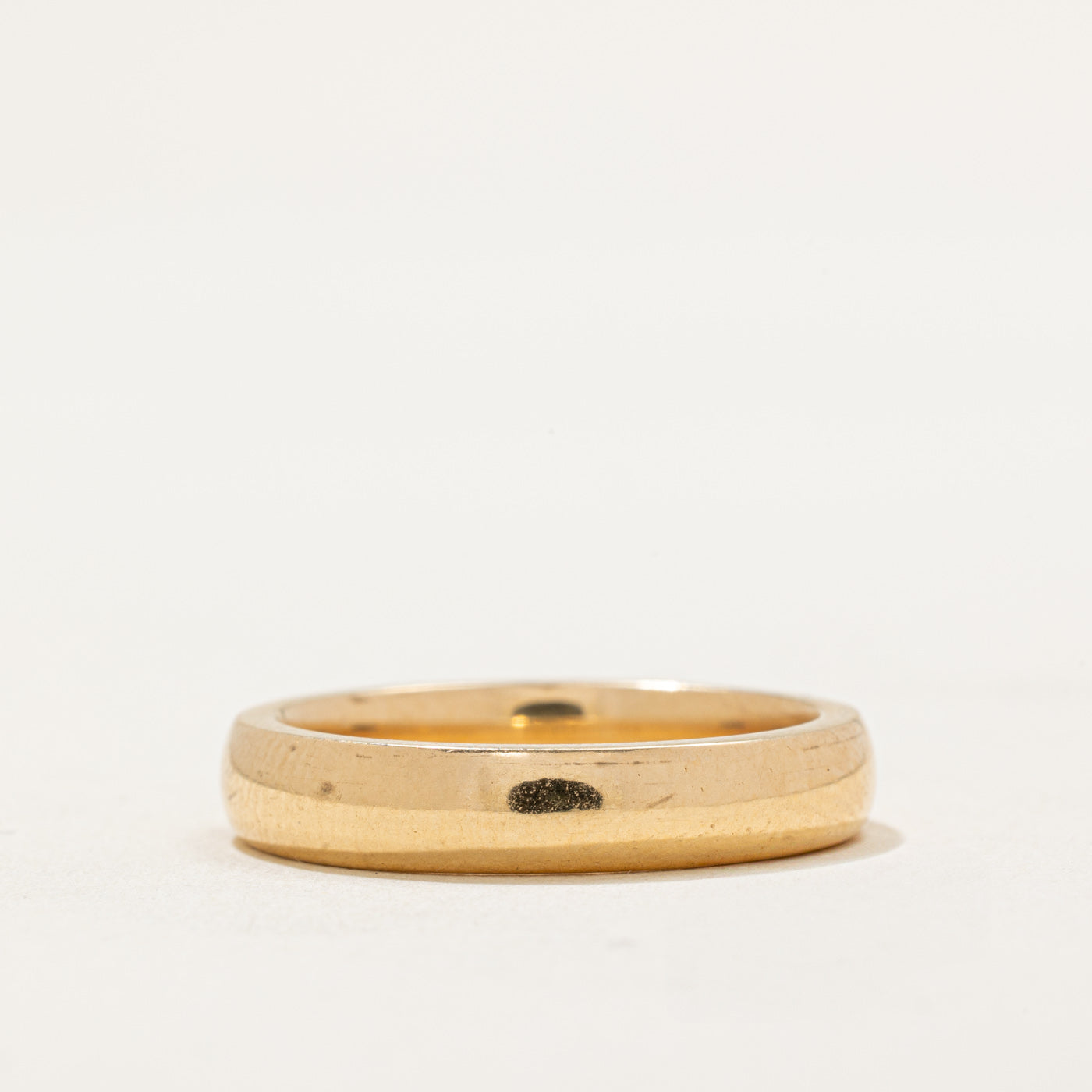 1927 Birmingham 18k Yellow Gold Wedding Band | 3.90mm | SZ 7
