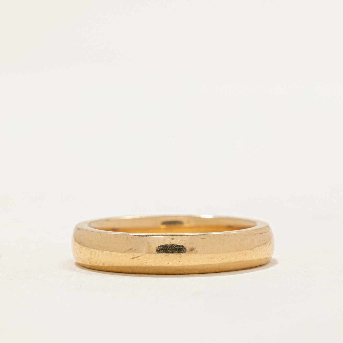 1927 Birmingham 18k Yellow Gold Wedding Band | 3.90mm | SZ 7