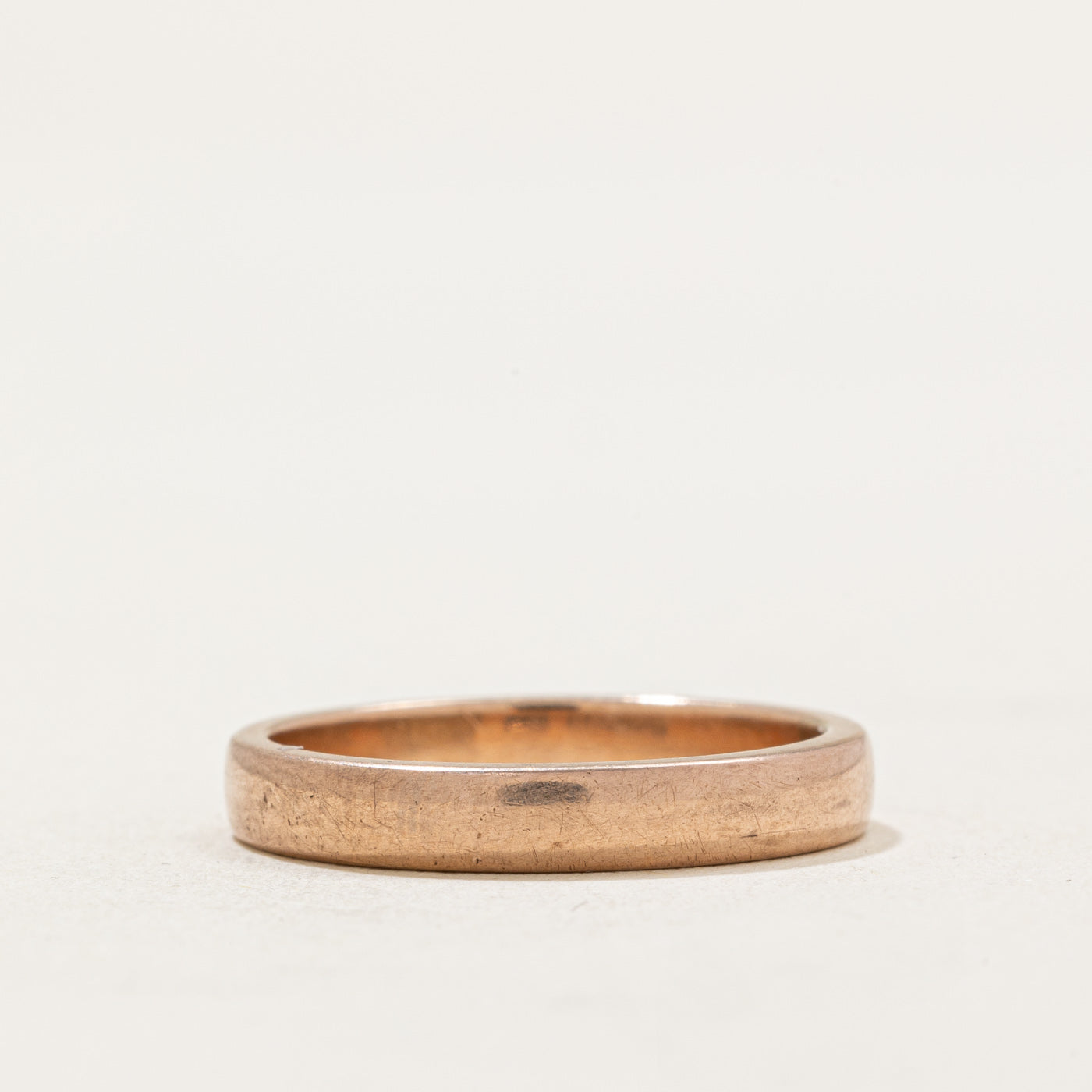 1927 Birmingham 9k Rose Gold Wedding Band | 3.00mm | SZ 5.5