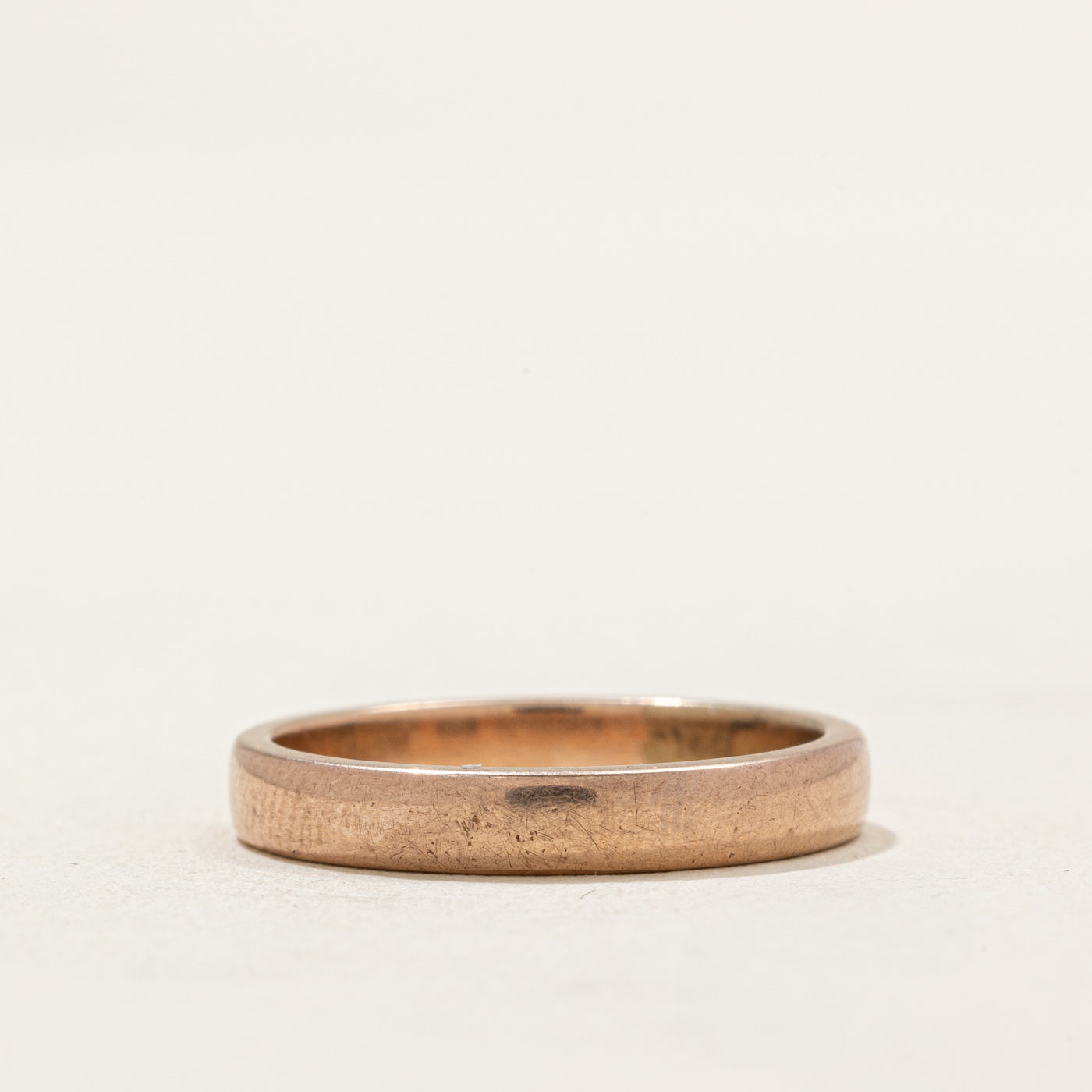 1927 Birmingham 9k Rose Gold Wedding Band | 3.00mm | SZ 5.5