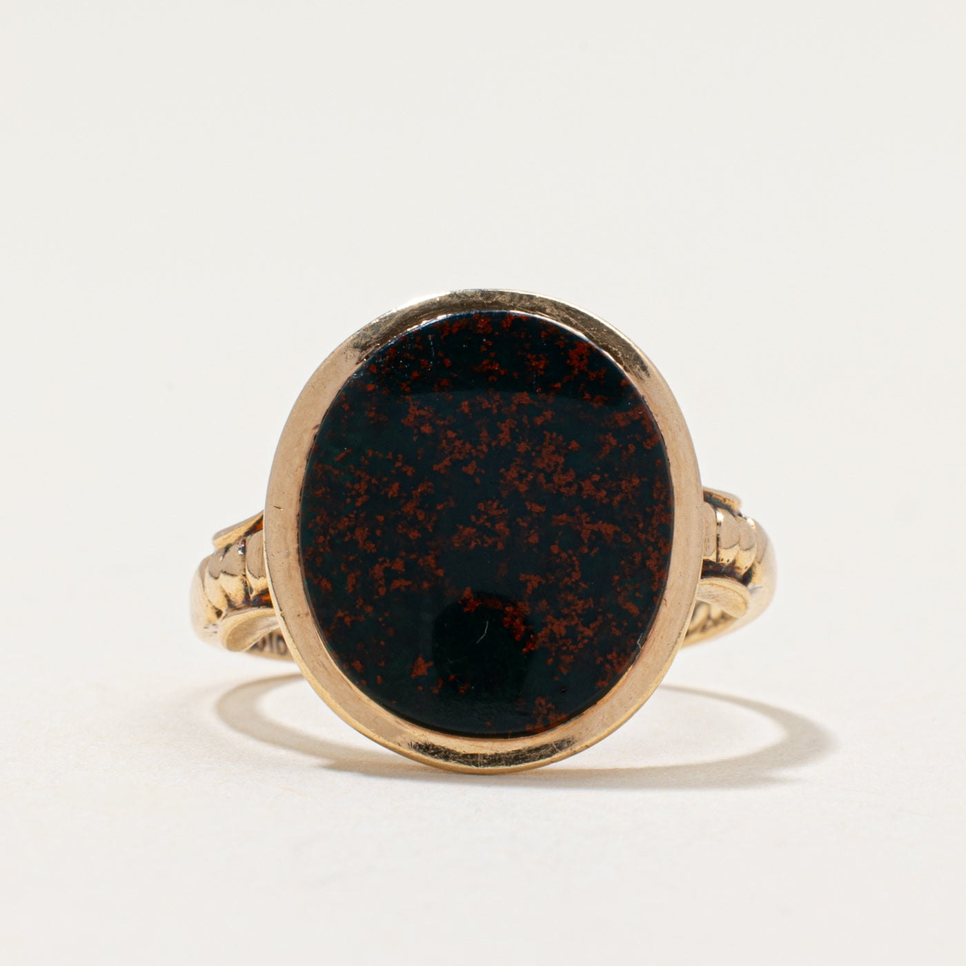 Vintage Bloodstone Ring | 3.00ctw | SZ 5.25