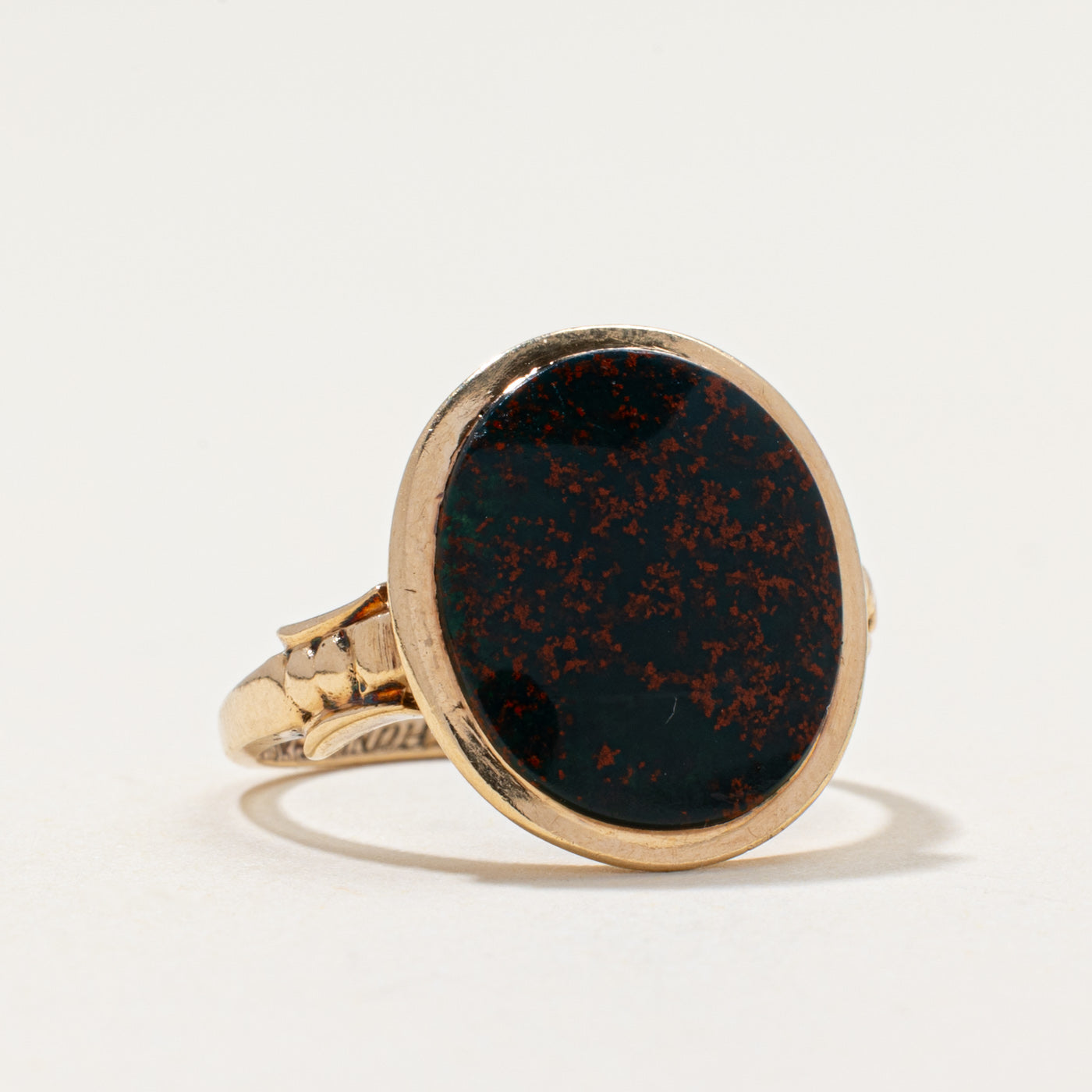 Vintage Bloodstone Ring | 3.00ctw | SZ 5.25