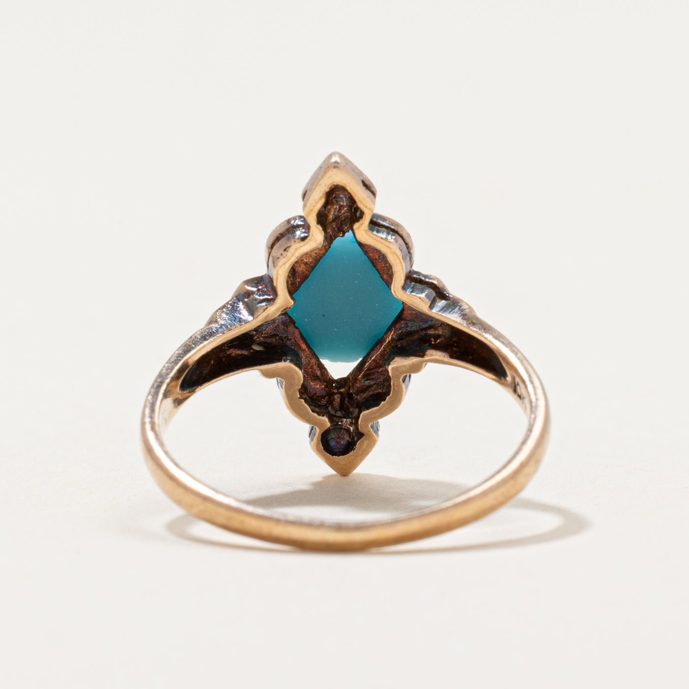 Turquoise Cabochon Ring | 0.95ct | SZ 4.75