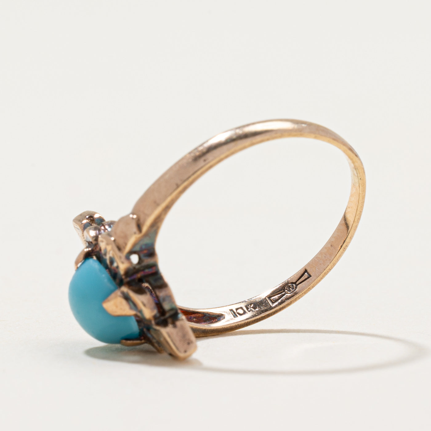 Turquoise Cabochon Ring | 0.95ct | SZ 4.75
