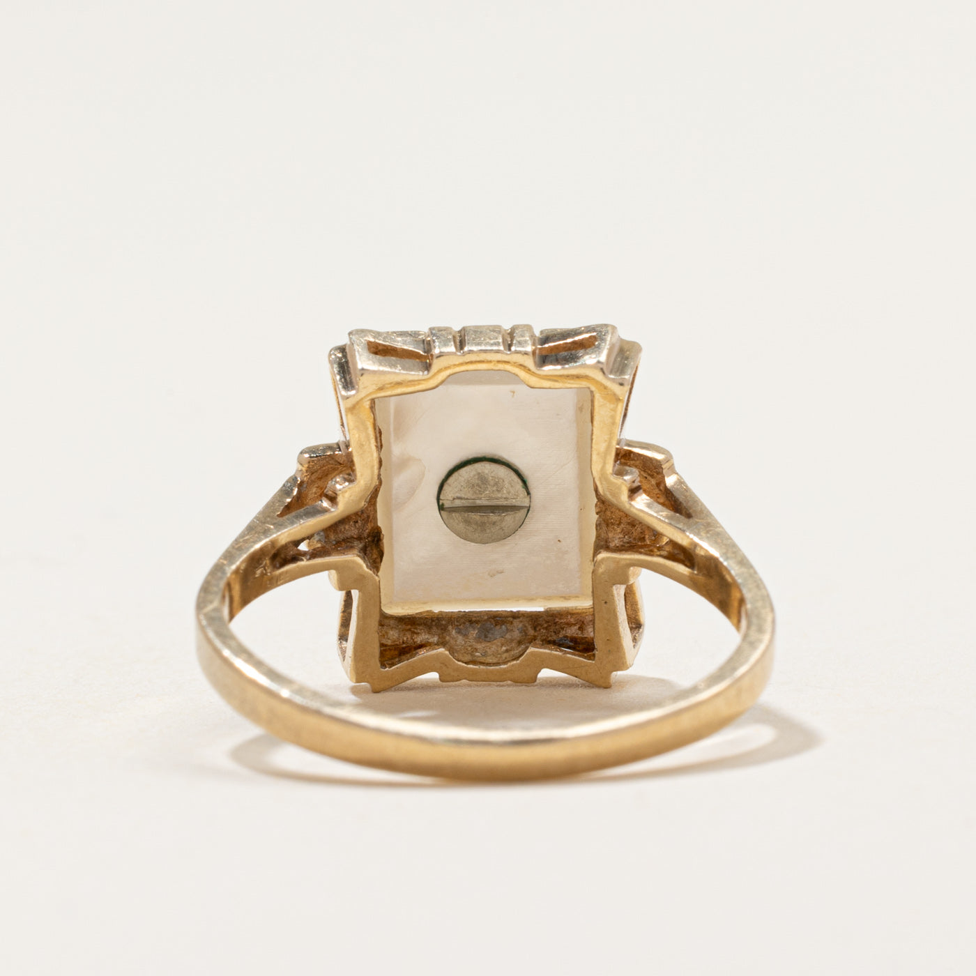 'Birks' Mother of Pearl Star Ring | 2.50ct | SZ 6.5