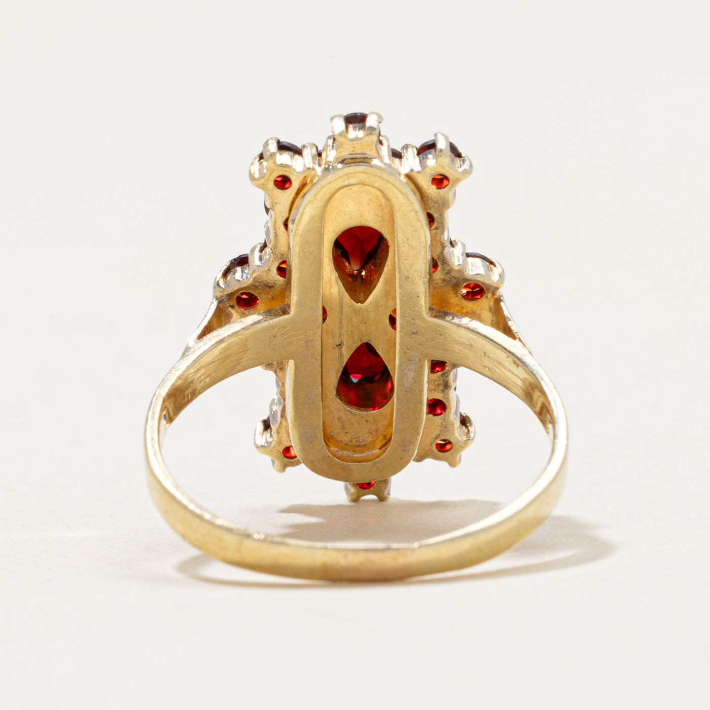 Vintage Garnet Cocktail Ring | 1.30ctw | SZ 6